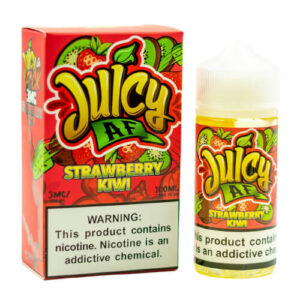 Juicy Af E-Juice - Strawberry Kiwi - 100ml / 3mg