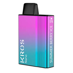 KROS Nano - Disposable Vape Device - Summer Berry Ice - Single, 6ml