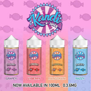 Kandi E-Juice - Sample Pack - 100ml / 6mg