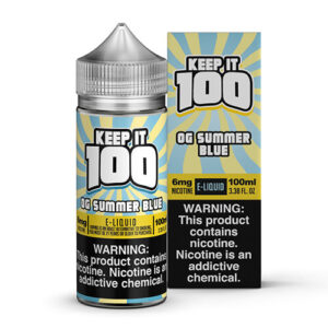 Keep It 100 E-Juice - OG Summer Blue (Slushie Lemonade) - 100ml / 0mg