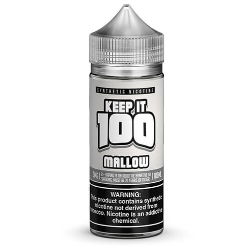 Keep It 100 Synthetic E-Juice - Mallow - 100ml / 6mg