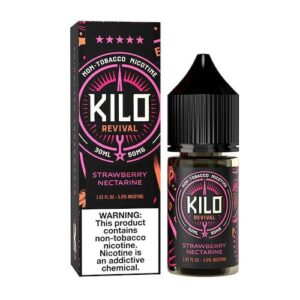 Kilo Revival Salt NTN Strawberry Nectarine Ejuice