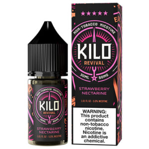 Kilo eLiquids Revival NTN Salts - Strawberry Nectarine - 30ml / 50mg