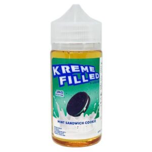 Kreme Filled E-Liquid - Mint Sandwich Cookie - 100ml - 100ml / 0mg