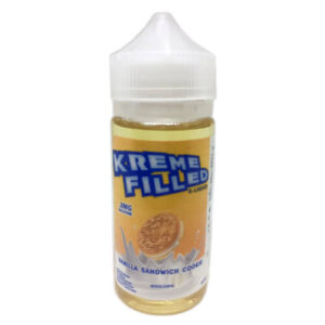 Kreme Filled E-Liquid - Vanilla Sandwich Cookie - 100ml - 100ml / 3mg