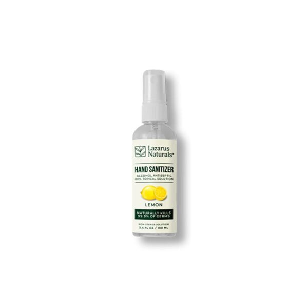 Lazarus Naturals Liquid Hand Sanitizer Spray - Lemon