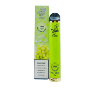 Lush 1500 Flow - Disposable Vape Device - White Grape Ice - 50mg, 5mL