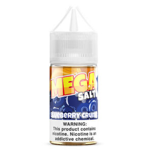 MEGA E-Liquids Tobacco-Free SALT - Blueberry Crumb - 30ml / 30mg