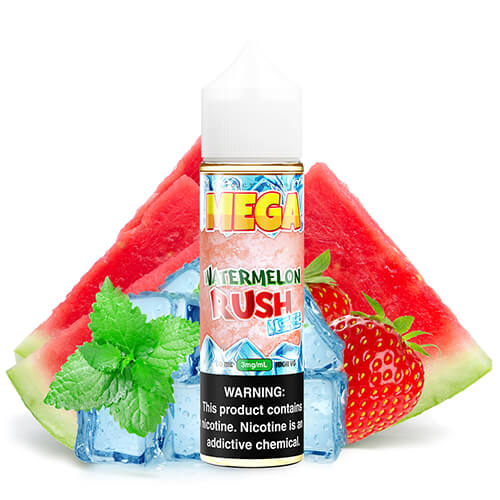 MEGA E-Liquids - Watermelon Rush Ice - 60ml / 0mg