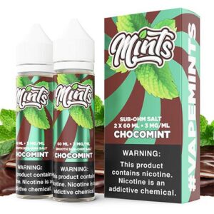 MINTS Vape Co. Sub Ohm - Chocomint Sub Ohm Salt - 2x60ml / 3mg