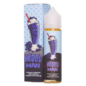 Milkshake Man E-Juice - Blueberry Milkshake Man - 120ml - 120ml / 3mg