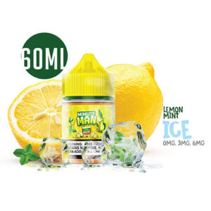 Minute Man Vape - Lemon Mint Ice Sub Ohm Salt - 60ml / 3mg