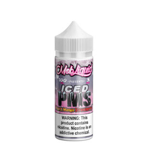 Mob Liquid White Series - ICED PMS Peach Mango Strawberry - 100ml / 0mg