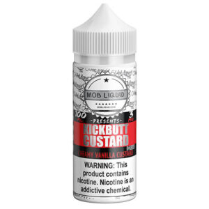 Mob Liquid White Series - Kickbutt Custard - 100ml / 0mg