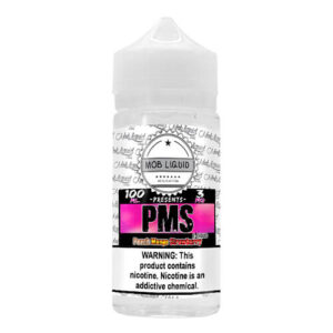 Mob Liquid White Series - PMS Peach Mango Strawberry - 100ml / 0mg