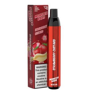 Monster Bars Strawberry Custard Disposable Vape Pen