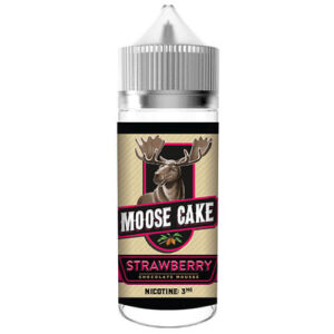 Moose Cake eJuice - Strawberry Moose Cake - 100ml - 100ml / 0mg