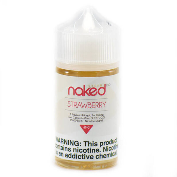 Naked 100 Cream E Liquid By Schwartz - Strawberry - 60ml / 0mg