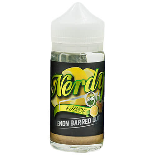 Nerdy E-Juice - Lemon Barred Out - 100ml - 100ml / 0mg