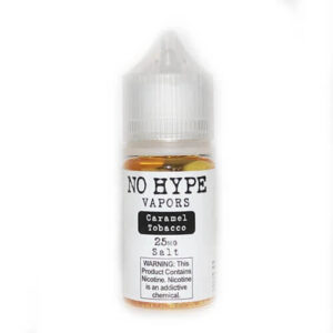 No Hype Vapors SALTS - Caramel Tobacco - 30ml / 25mg