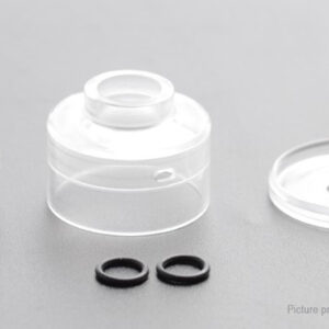 PMMA Cap + Beauty Ring + 510 Drip Tip Kit for NarDA RDA Atomizer (Translucent)