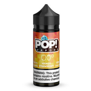 POP! Vapors Fruit Iced - Juicy Mango Strawberry - 100ml / 0mg