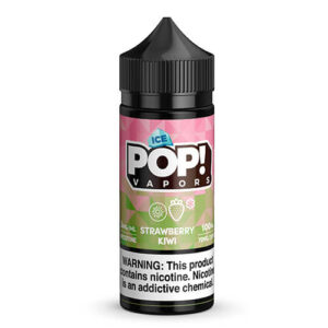 POP! Vapors Fruit Iced - Strawberry Kiwi - 100ml / 0mg