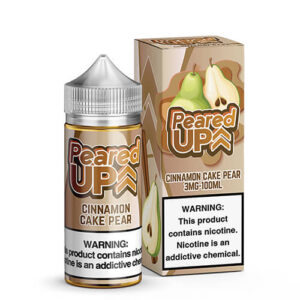 Peared Up eLiquid - Cinnamon Cake Pear - 100ml / 3mg