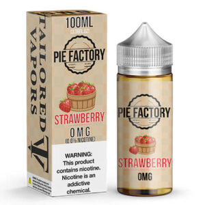 Pie Factory by Tailored Vapors - Strawberry - 100ml / 0mg