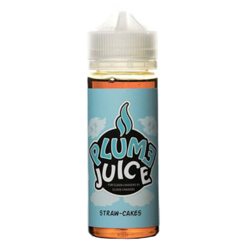 Plume Juice E-Liquid - StrawCakes - 120ml - 120ml / 0mg