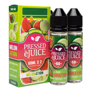 Pressed E-Juice - Melonation - 2x60ml / 0mg