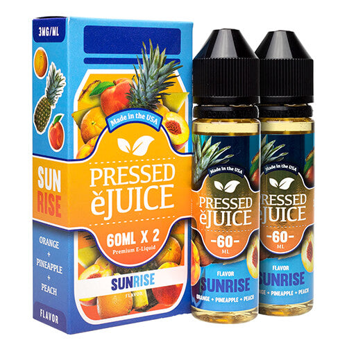 Pressed E-Juice - Sunrise - 2x60ml / 0mg