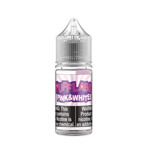 Puff Labs Salt E-Liquid - Pink and Whites - 30ml / 24mg