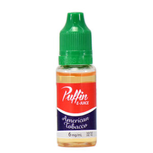 Puffin E-Juice - American Tobacco - 15ml / 0mg