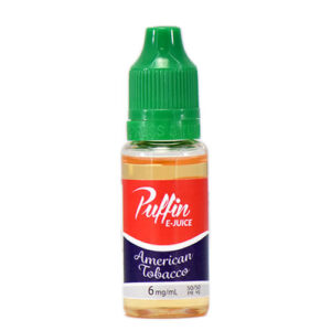 Puffin E-Juice - American Tobacco - 15ml - 15ml / 0mg