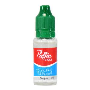 Puffin E-Juice - Arctic Wind - 15ml - 15ml / 0mg