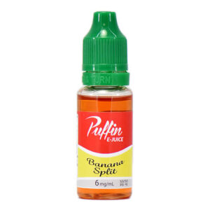 Puffin E-Juice - Banana Split - 15ml - 15ml / 0mg