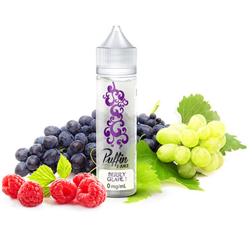 Puffin E-Juice - Berry Grape - 60ml - 60ml / 0mg