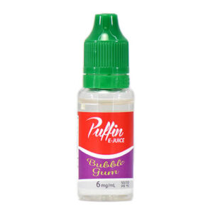 Puffin E-Juice - Bubble Gum - 15ml - 15ml / 0mg