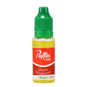 Puffin E-Juice - Garden Strawberries - 15ml - 15ml / 0mg