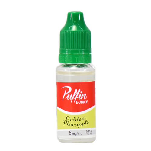 Puffin E-Juice - Golden Pineapple - 15ml - 15ml / 0mg