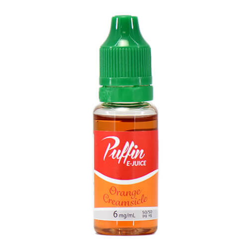 Puffin E-Juice - Orange Creamsicle - 15ml - 15ml / 0mg