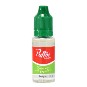 Puffin E-Juice - Sour Apple - 15ml - 15ml / 12mg