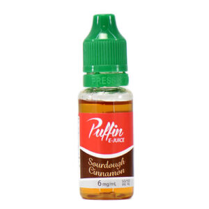 Puffin E-Juice - Sourdough Cinnamon - 15ml - 15ml / 18mg