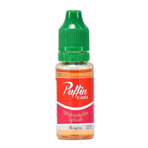 Puffin E-Juice - Watermelon Splash - 15ml - 15ml / 12mg