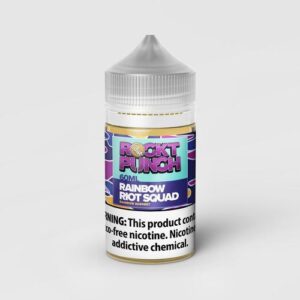 ROCKT Punch Tobacco Free Nicotine Rainbow Riot eJuice