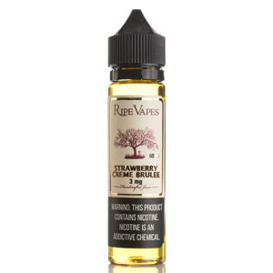 Ripe Vapes Handcrafted Joose - Strawberry Creme Brulee - 60ml / 0mg