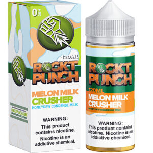 Rockt Punch Giant Sized E-Juice - Melon Milk Crusher - 120ml / 6mg