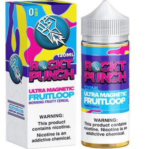 Rockt Punch Giant Sized E-Juice - Ultra Magnetic Fruitloop - 120ml / 6mg