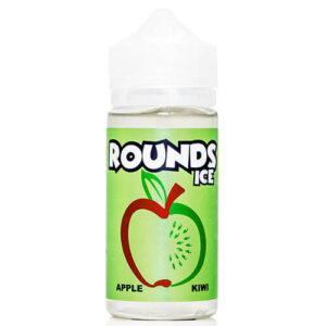 Rounds E-Liquid Ice - Apple Kiwi Ice - 100ml - 100ml / 0mg